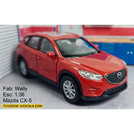 Mazda Cx5 Rojo Carro A Escala 1/36 marca welly