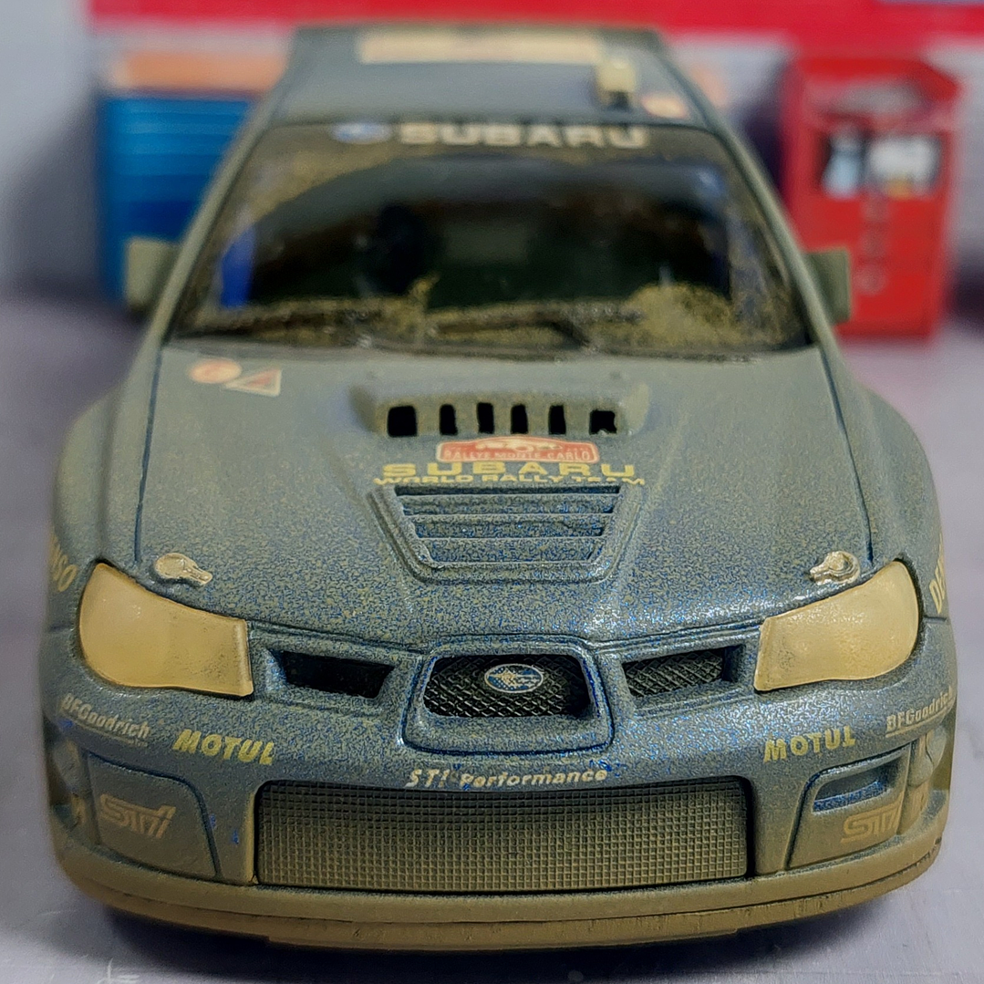 Subaru Impreza Wrc 2007  Escala 1/36, Marca kinsmart 2