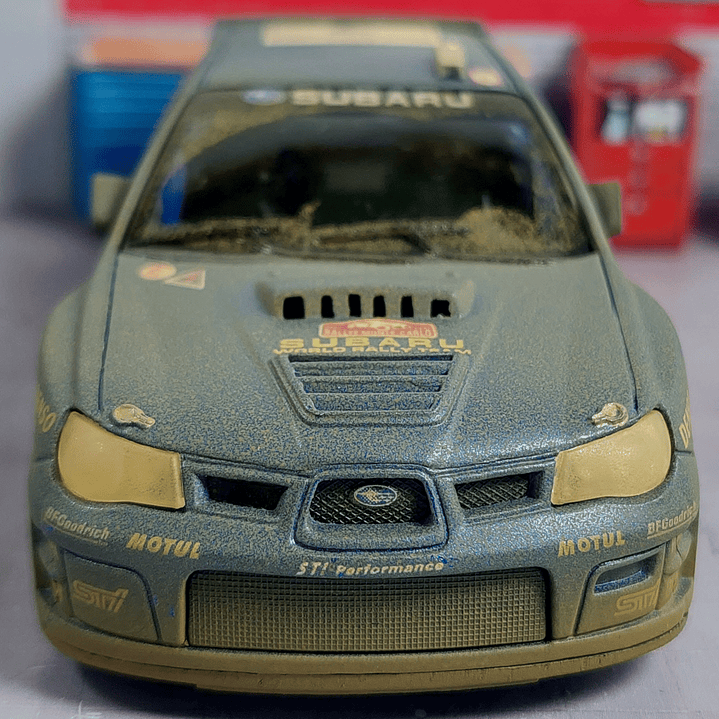 Subaru Impreza Wrc 2007  Escala 1/36, Marca kinsmart 2