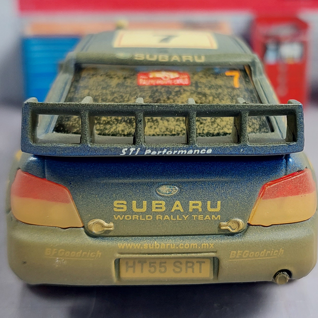 Subaru Impreza Wrc 2007  Escala 1/36, Marca kinsmart 4