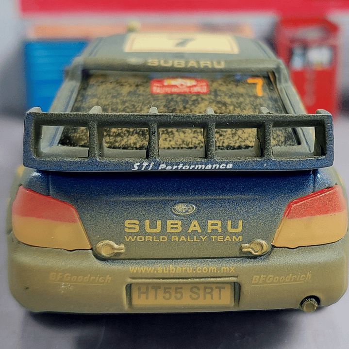 Subaru Impreza Wrc 2007  Escala 1/36, Marca kinsmart 4