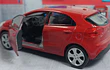 Kia Rio Pride 1/36 de Welly – Carro a Escala Coleccionable