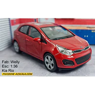 Kia Rio Pride 1/36 de Welly – Carro a Escala Coleccionable