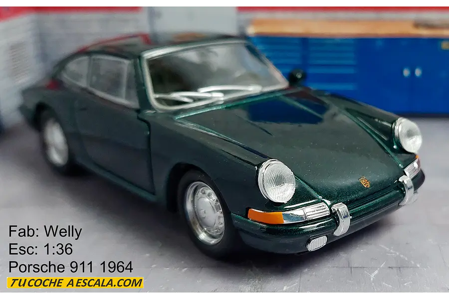 Porsche 911 Escala 1:36 Carro De Coleccion 