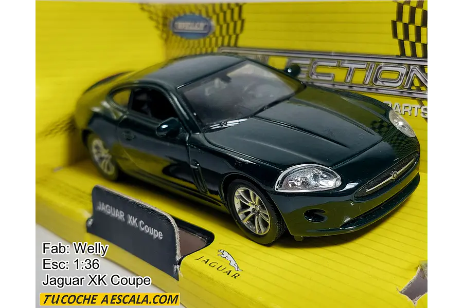 Jaguar XK, Escala 1/36 Carro de Coleccion  