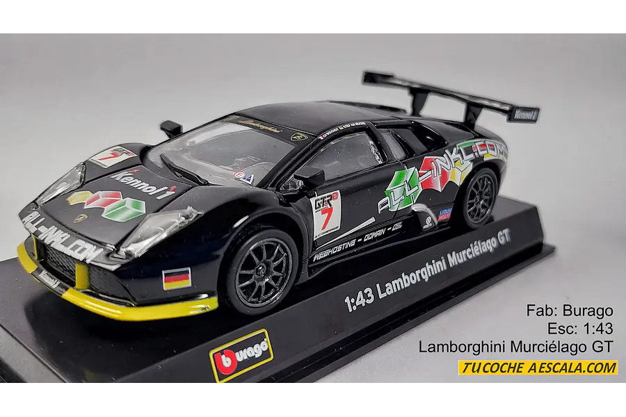 Lamborghini Murcielago CON ACRILICO 1/43 