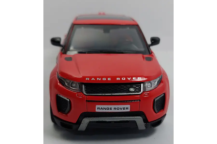 Land Rover Range Rover Evoque roja , A Escala 1/32