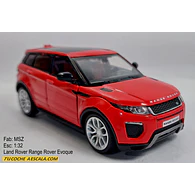 Land Rover Range Rover Evoque roja , A Escala 1/32