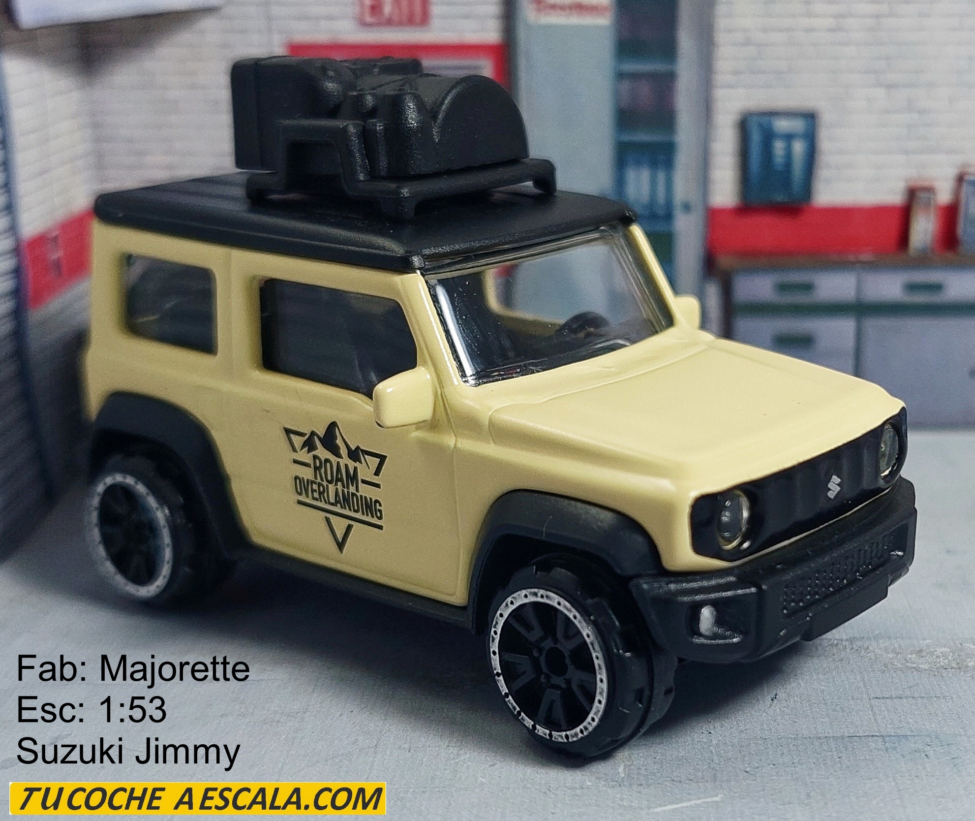 Majorette - Suzuki Jimmy En Ambulance Blanche (112 Notarzt) - Miniature 1:53 Métal - Neuve