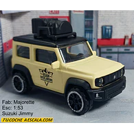 SUZUKI JIMNY COLOR CREMA , Escala 1:64, Marca MAJORETTE