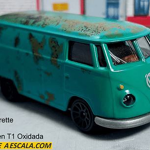 VOLKSWAGEN COMBI T1  OXIDADO , Escala 1:64, Marca MAJORETTE