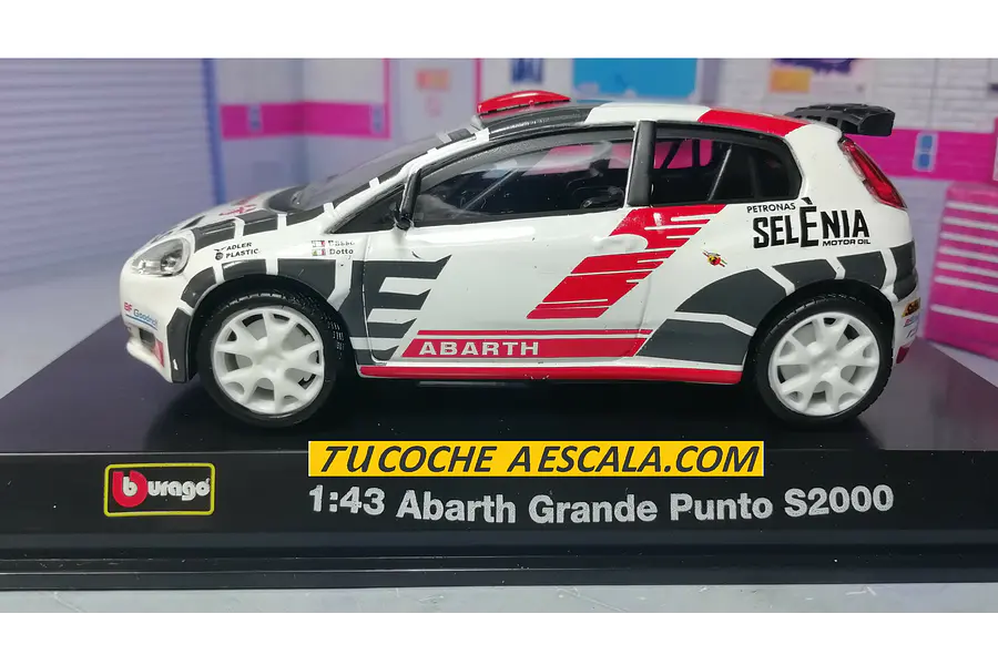 ABARTH GRANDE PUNTO  Escala 1/43  MARCA BURAGO