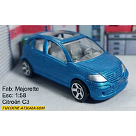 CITROEN C3  , Escala 1:58, Marca MAJORETTE