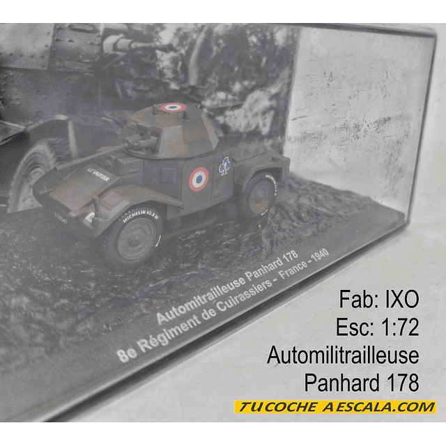 PANHARD 178, ESCALA 1/72, MARCA IXO