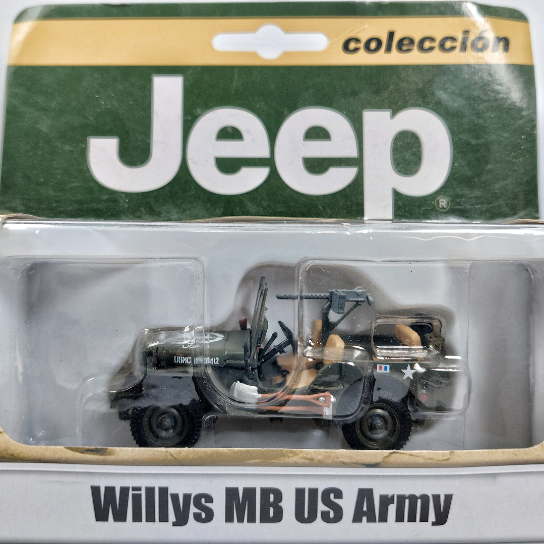 Jeep Willys MB US ARMY MIN GUERRA,  Escala 1/43 Marca Ixo 2