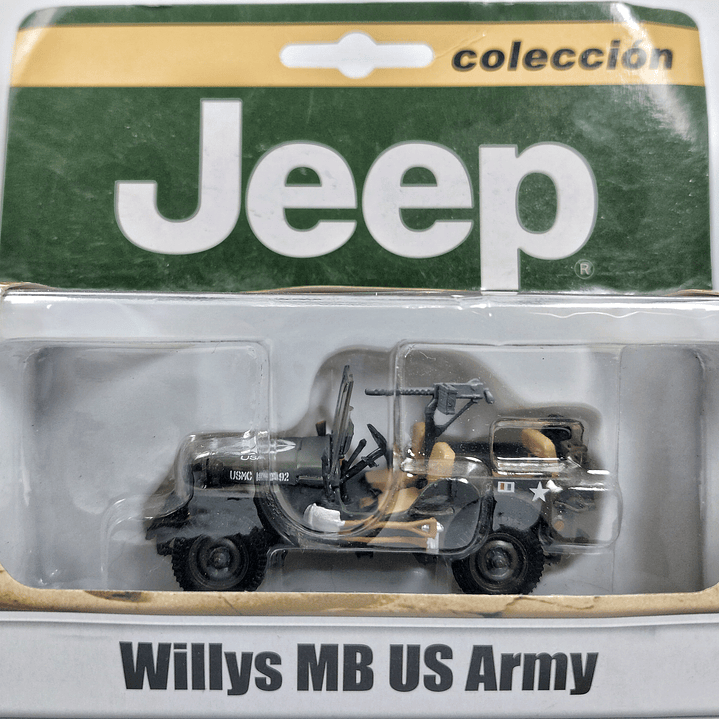 Jeep Willys MB US ARMY MIN GUERRA,  Escala 1/43 Marca Ixo 2