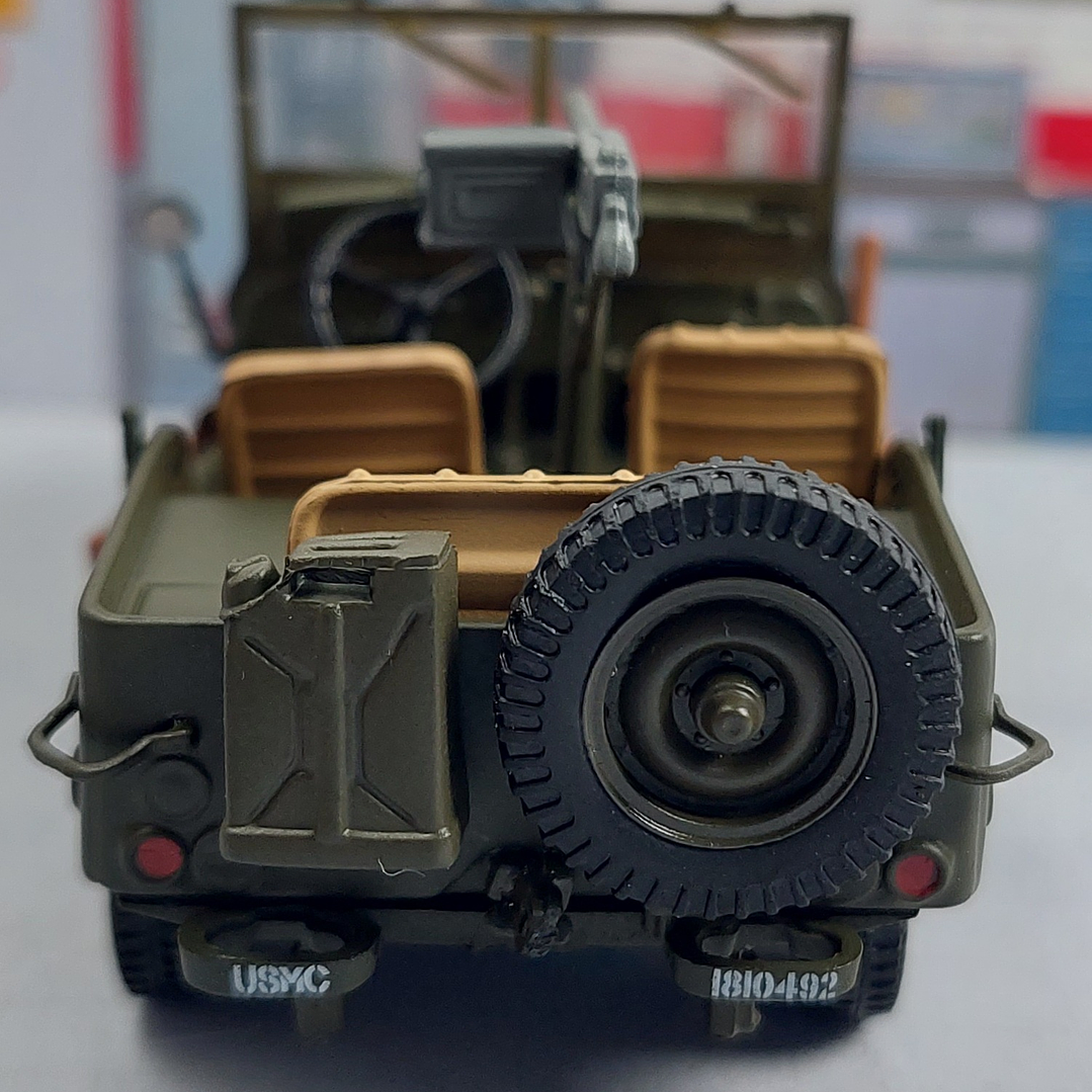 Jeep Willys MB US ARMY MIN GUERRA,  Escala 1/43 Marca Ixo 5
