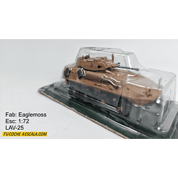 TAN﻿QUE LAV 25 ESCALA 1/72 MARCA EAGLEMOSS