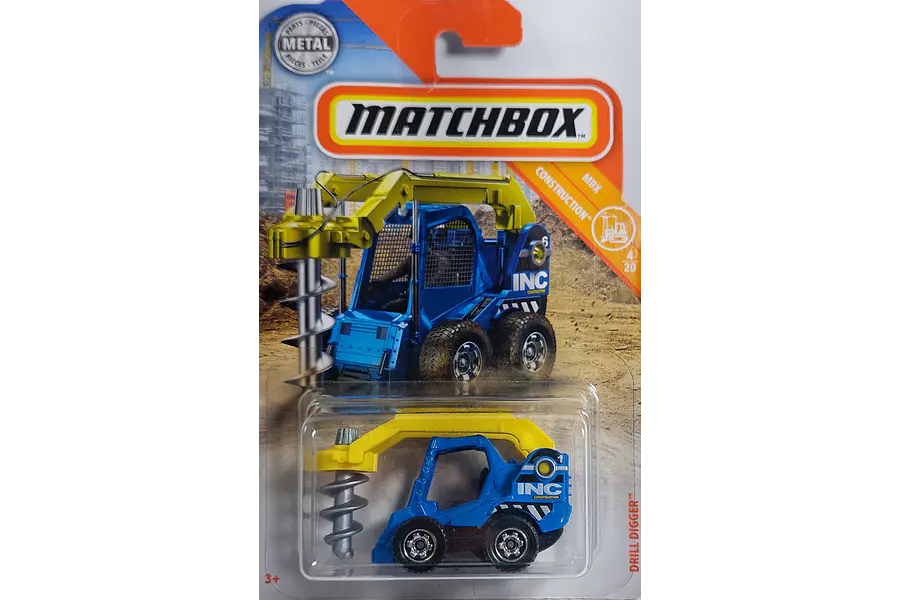 TALADRO ﻿, Matchbox, Escala 1-64