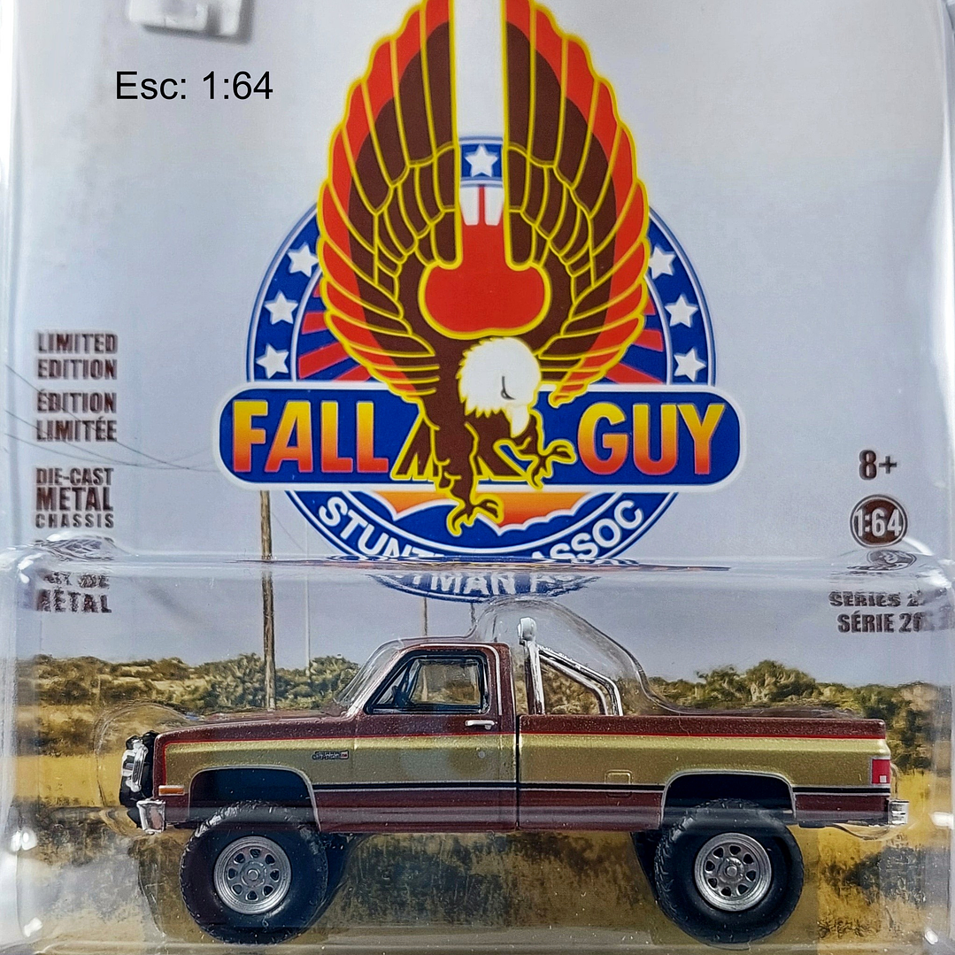 CAMIONETA DE PROFESION PELIGRO GMC 1982 FALL GUY Marca: GREENLIGHT 1