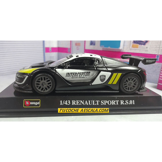 RENAULT RS 01 Carro A Escala 1/43 De Coleccion MARCA BURAGO