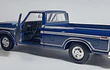 Ford F-150 Custom 1979 Azul, Escala 1/24, De Coleccion