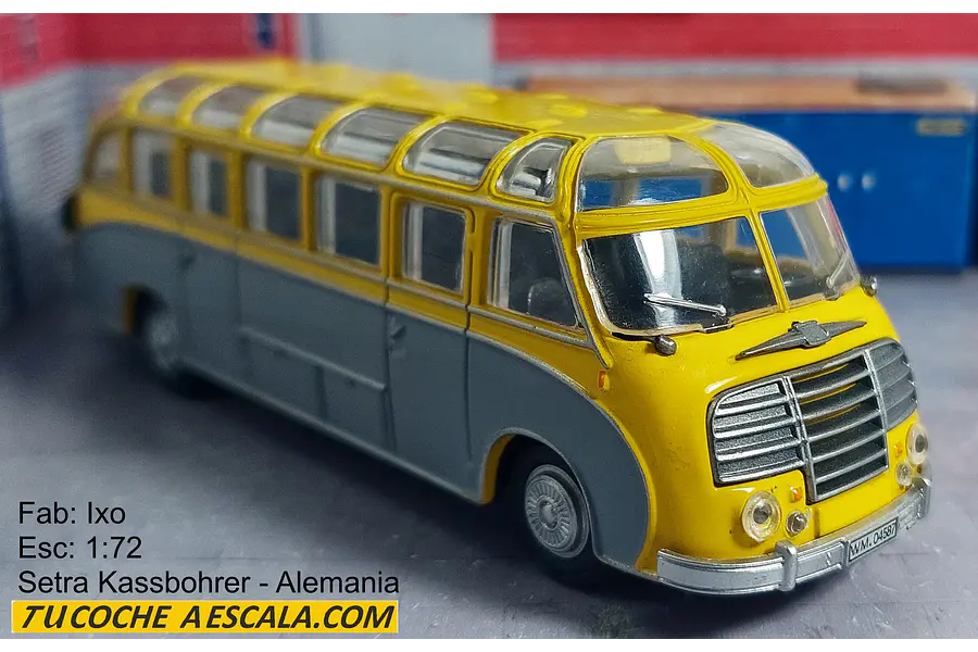 SETRA KASSBOHRER ALEMANIA, Escala 1/72, De Coleccion SIN ESPEJOS