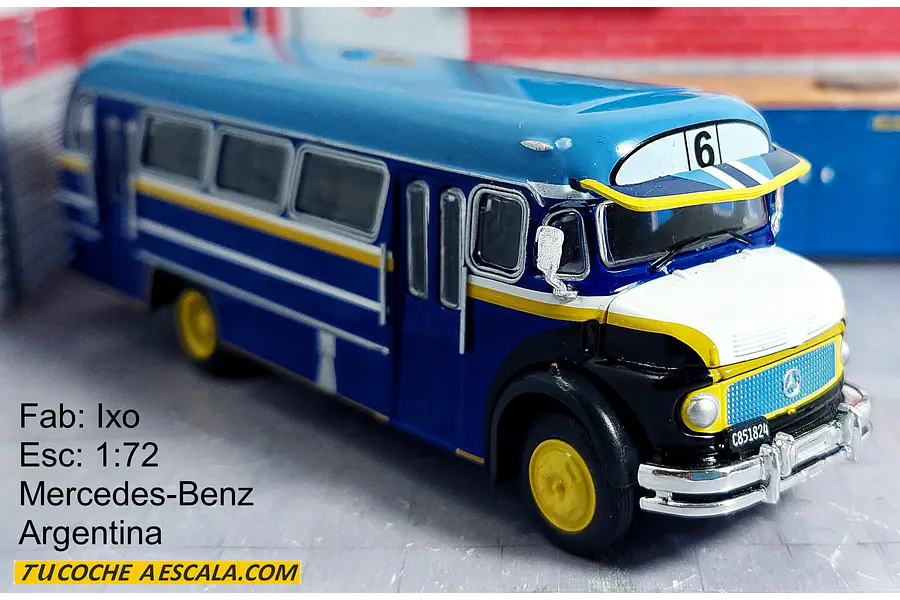 MERCEDES BENZ ARGENTINA, Escala 1/72, De Coleccion