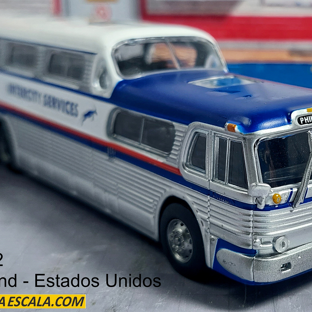GREYHOUND ESTADOS UNIDOS, Escala 1/72,  1