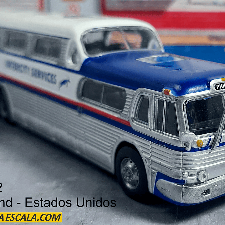 GREYHOUND ESTADOS UNIDOS, Escala 1/72,  1