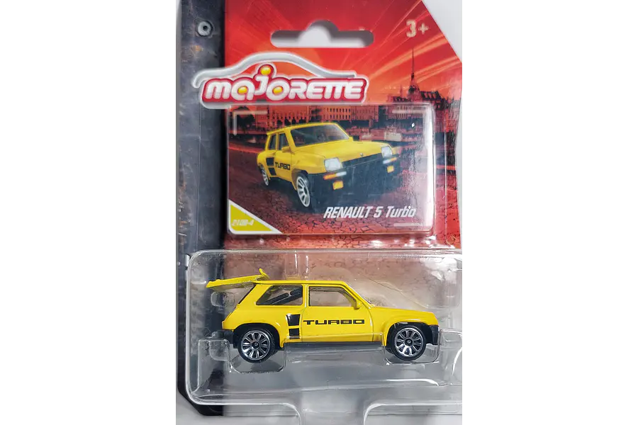 RENAULT 5 TURBO , Escala 1:64, Marca MAJORETTE COLECCION 2022