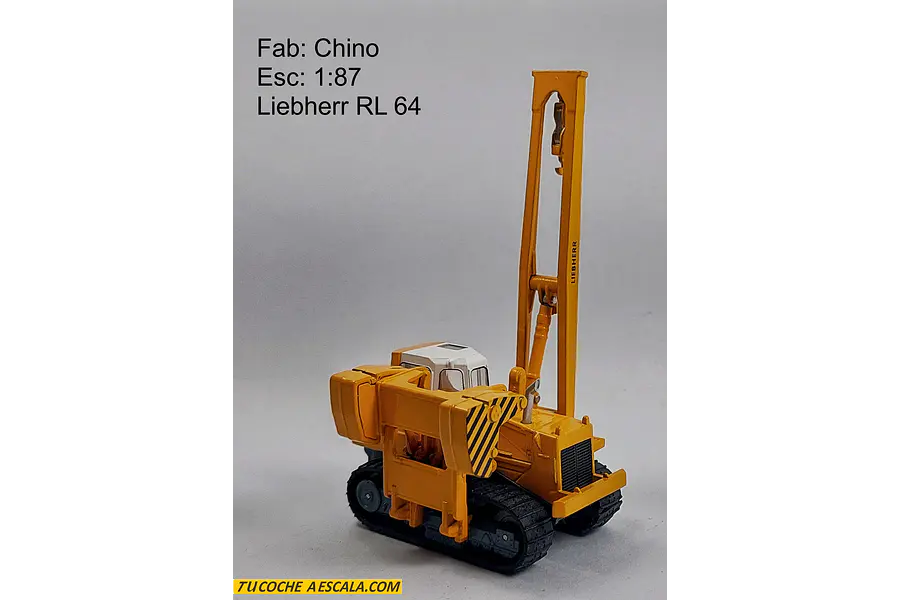 GRUA TIENDE TUBOS Liebherr RL 64 A Escala De Colección