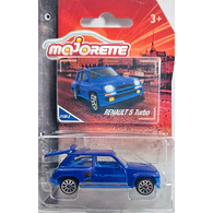 RENAULT 5 TURBO AZUL, Escala 1:64, Marca MAJORETTE COLECCION 2022
