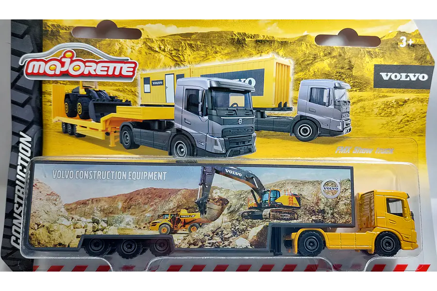 MULA VOLVO FMX , Escala 1:64, Marca MAJORETTE COLECCION 2022
