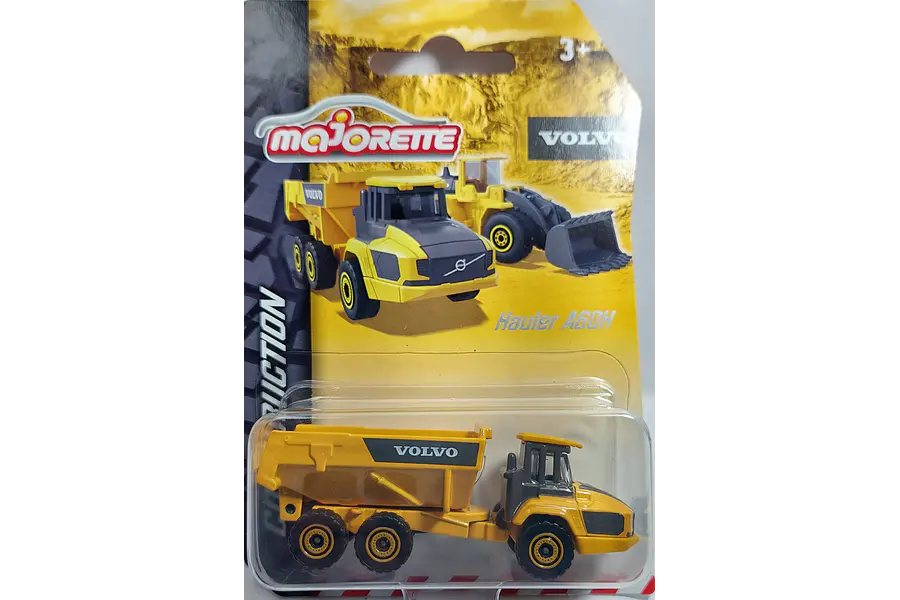 VOLVO A60H CAMION ARTICULADO , Escala 1:64, Marca MAJORETTE COLECCION 2022