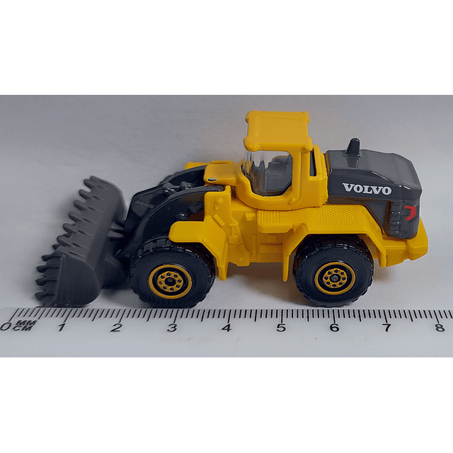 CARGADOR VOLVO L350H  , Escala 1:64, Marca MAJORETTE COLECCION 2022