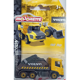 VOLQUETA BASCULANTE VOLVO FMX , Escala 1:64, Marca MAJORETTE COLECCION 2022