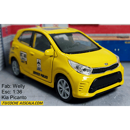 KIA PICANTO TAXI A ESCALA 1:36