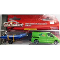 Renault Trafic Y Lancha a Escala, Marca Majorette  