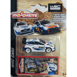 Ford Fiesta wrc A Escala De Coleccion Marca Majorette coleccion 2022