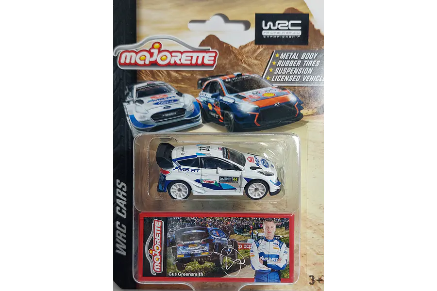 Ford Fiesta wrc A Escala De Coleccion Marca Majorette coleccion 2022