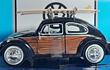 Volkswagen Escarabajo con tablas de surf, Escala 1/24,de Colección
