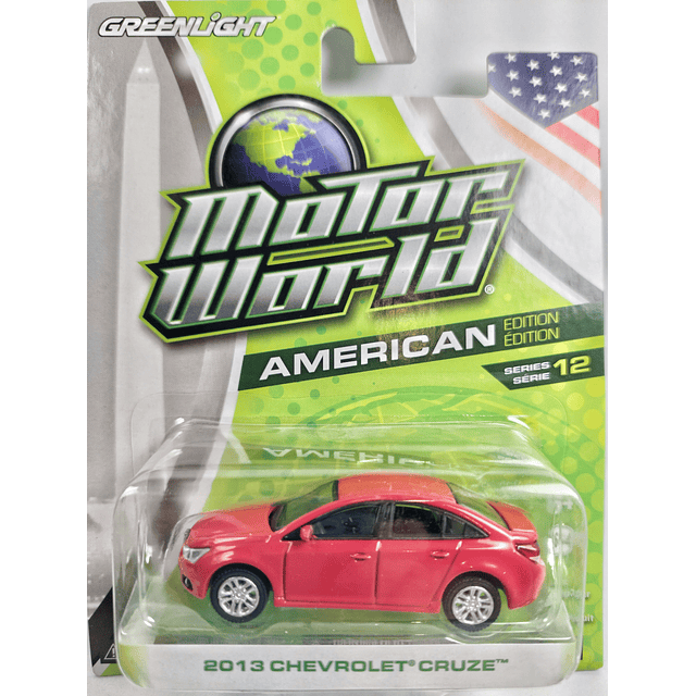 CHEVROLET CRUZE EN ESCALA 1/64 MARCA GREENLIGHT