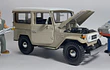 Toyota Land Cruiser Fj40 Beige SIN CAJA, Escala 1/24 De Colección