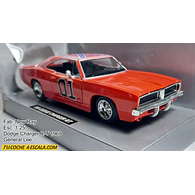 Dodge Charger RT 1969 General Lee, Escala 1/24,