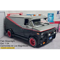 Camioneta De Los Magnificos, Escala 1/24, De Coleccion  MARCA GREENLIGHT