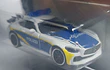 Mercedes Benz Policia AMG GTR Escala 1/64 Marca Majorette  
