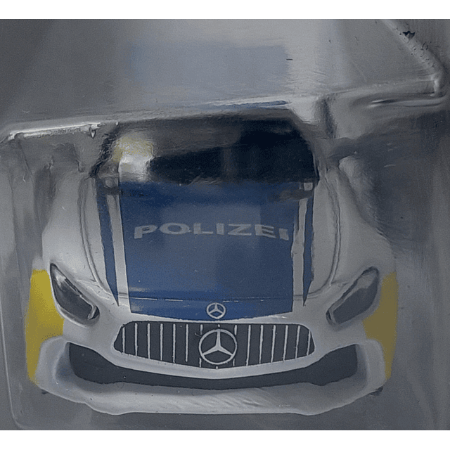 Mercedes AMG GTR De Policía A Escala De Colección Marca Majorette  