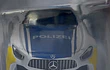 Mercedes Benz Policia AMG GTR Escala 1/64 Marca Majorette  