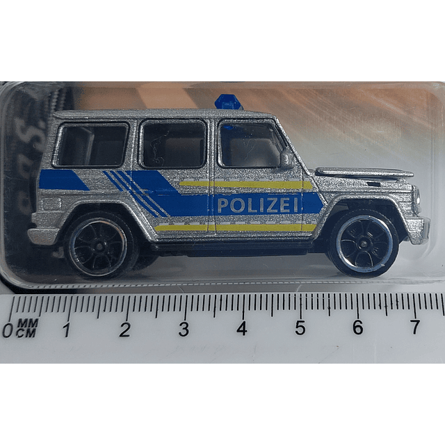 Mercedes AMG G 63 De Policía A Escala De Colección Marca Majorette